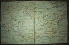 Travellers map game to Chicago and the World's Fair 