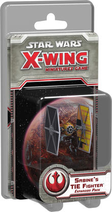 Star Wars: X-Wing Miniatures Game – Sabine's TIE Fighter Expansion Pack
