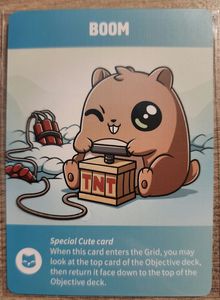 Tic Tac K.O.: Cute vs Evil – Boom Promo Card