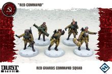 Dust Tactics: Red Guards Command Squad – "Red Command"