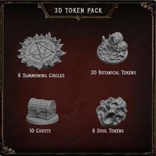 Dark Rituals: Malleus Maleficarum – 3D Token Pack