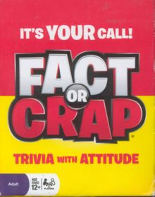 Fact or Crap Card Game