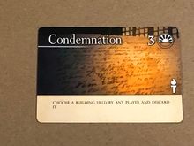 New Salem: Condemnation Promo Card