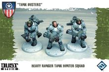 Dust Tactics: Heavy Ranger Tank Hunter Squad – "Tank Busters"