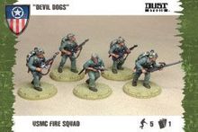 Dust Tactics: USMC Fire Squad – "Devil Dogs"