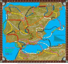 Iberia (fan expansion for Ticket to Ride)
