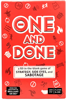 One and Done