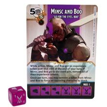 Dungeons & Dragons Dice Masters: Battle for Faerûn – Minsc and Boo Promo Card