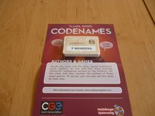 Codenames: Authors & Games