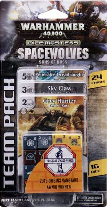 Warhammer 40,000 Dice Masters: Space Wolves – Sons of Russ Team Pack