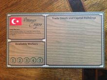 Empires: Age of Discovery – Ottoman Player Board and Gold Figures