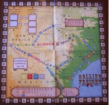 Rolling Freight: Texas Map