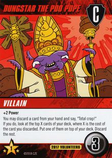 Cerberus Deck-Building Game: Cryptozoic 2017 Volunteer Promo Card