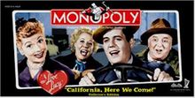 Monopoly: I Love Lucy "California, Here We Come"