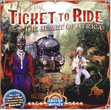 Ticket to Ride Map Collection: Volume 3 – The Heart of Africa