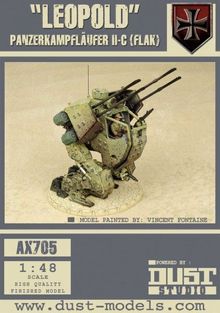 Dust Tactics: Panzerkampflaufer II-C (Flak) – "Leopold (Trop)"