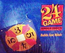 24 Game: Single/Double Digits