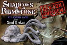 Shadows of Brimstone: Sand Kraken XXL Enemy Pack