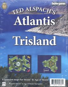 Age of Steam Expansion: Atlantis & Trisland