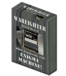 Warfighter: WWII Expansion #54 – Enigma Machine