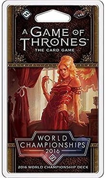 A Game of Thrones: The Card Game (Second Edition) – 2016 World Championship Deck