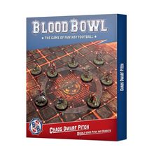 Blood Bowl: Chaos Dwarf Team – Double-Sided Pitch and Dugouts