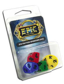 Epic Card Game: D10 Faction Spindown Dice Set