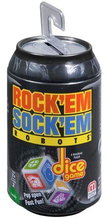 Rock'em Sock'em Robots Dice Game