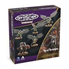 Heroscape: Rising Tide – Vorid Glide Strikers and Wing Commander Tuck Harrigan