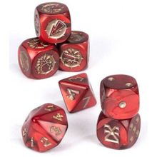 Blood Bowl (Second Season Edition): Khorne Team Dice Set