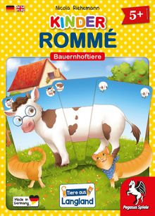 Kinder-Rommé: Bauernhoftiere