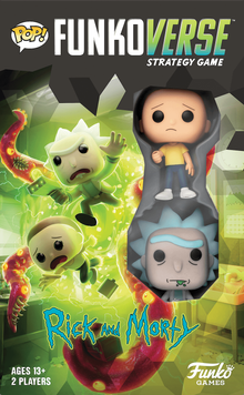 Funkoverse Strategy Game: Rick & Morty 100
