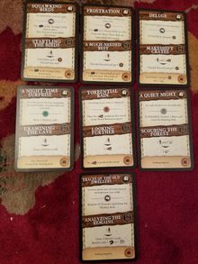 Robinson Crusoe: Adventures on the Cursed Island – Event Cards