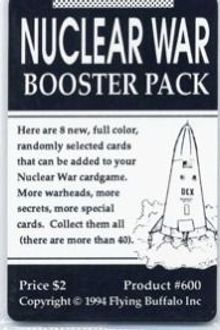 Nuclear War Booster Packs