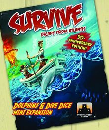 Survive: Escape from Atlantis! Dolphins & Dive Dice Mini Extension
