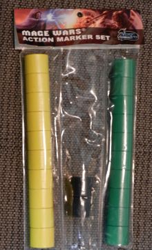 Mage Wars: Action Marker Set