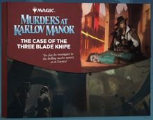 Murders at Karlov Manor: The Case of the Three Blade Knife