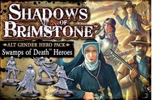 Shadows of Brimstone: Swamps of Death – Alt Gender Hero Pack