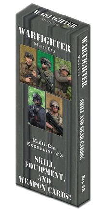 Warfighter: Multi-Era Expansion #3 – Skill, Equipment and Weapon Cards