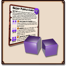 Dungeon Drop: Mysterious Shiny Purple Cubes Mini-Expansion