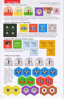 Here I Stand: 500th Anniversary Upgrade Kit