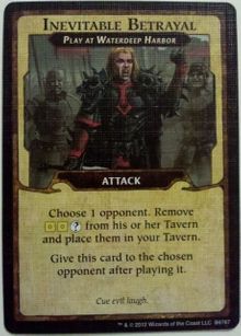 Lords of Waterdeep: Inevitable Betrayal Promo Card