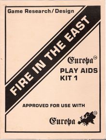 Fire In The East, Europa Play Aids Kit 1