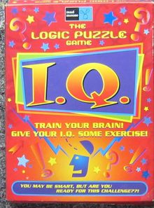 I.Q.: The Logic Puzzle Game – Train Your Brain! Give Your I.Q. Some Exercise