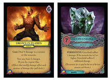 Aeon's End: Tabletop Day 2017 Promos – Drown in Flames / Glyph Enigma