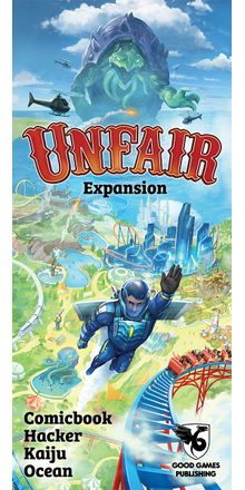 Unfair Expansion: Comicbook Hacker Kaiju Ocean