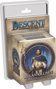 Descent: Journeys in the Dark (Second Edition) – Rylan Olliven Lieutenant Pack