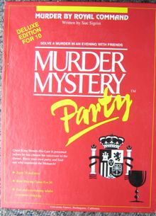 Murder Mystery Party: Murder by Royal Command