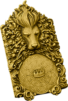 A Game of Thrones: The Card Game – House Lannister Resin Card