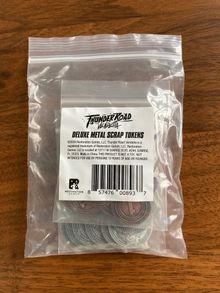 Thunder Road: Vendetta – Carnival of Chaos: Deluxe Metal Scrap Tokens